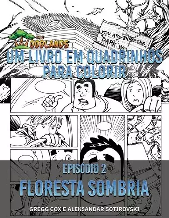 Um Livro Em Quadrinhos Para Colorir cover