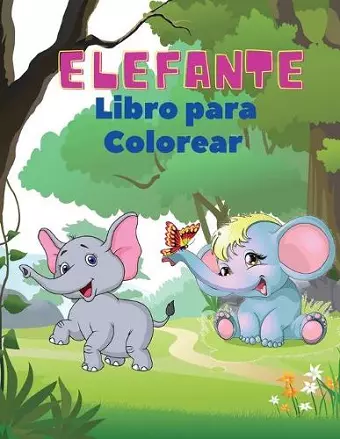 Elefante Libro para Colorear cover