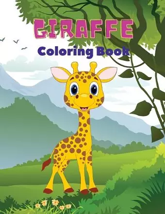 Giraffe Coloring Book cover