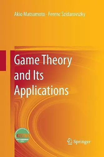 Game Theory and Its Applications cover