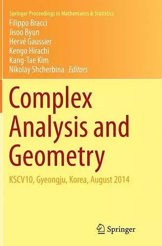 Complex Analysis and Geometry cover