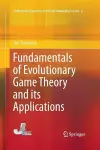 Fundamentals of Evolutionary Game Theory and its Applications cover