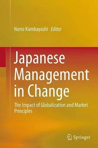 Japanese Management in Change cover