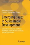 Emerging Issues in Sustainable Development cover