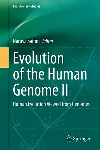 Evolution of the Human Genome II cover