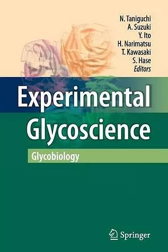 Experimental Glycoscience cover