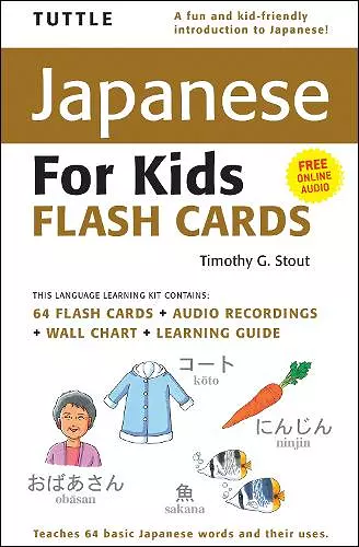 Tuttle Japanese for Kids Flash Cards Kit cover