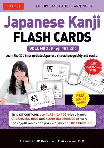 Japanese Kanji Flash Cards Kit Volume 2 cover