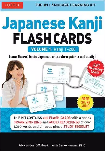 Japanese Kanji Flash Cards Kit Volume 1 cover