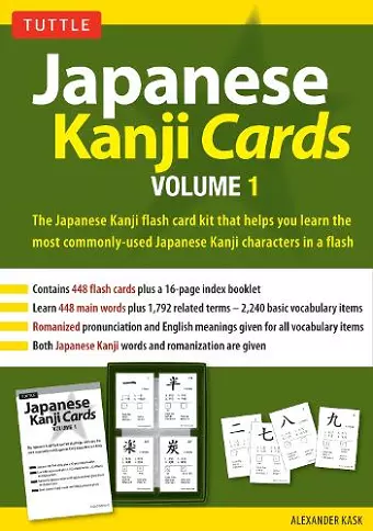 Japanese Kanji Cards Kit Volume 1 cover