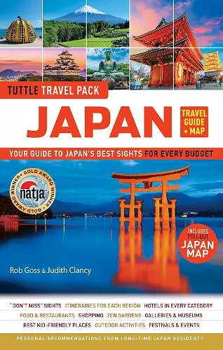 Japan Travel Guide + Map: Tuttle Travel Pack cover