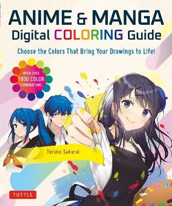 Anime & Manga Digital Coloring Guide cover