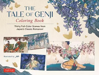 The Tale of Genji Coloring Book cover