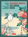 Hokusai Prints Coloring Book cover
