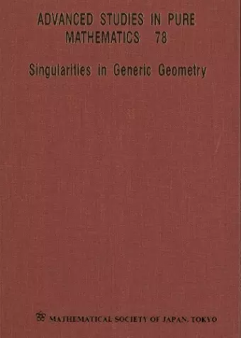 Singularities In Generic Geometry cover