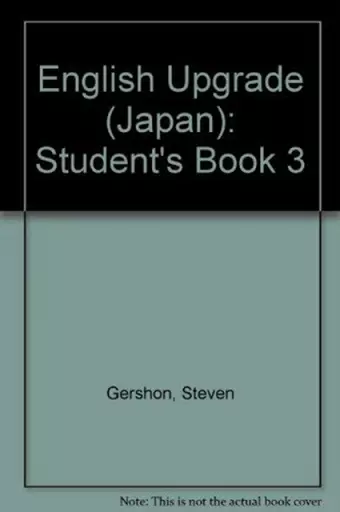 English Upgrade 3 SB Japan cover