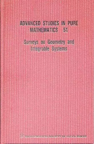 Surveys On Geometry And Integrable Systems cover