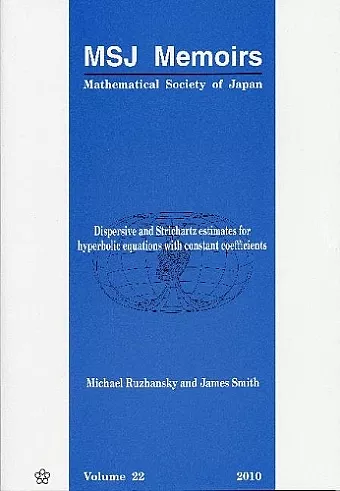 Dispersive And Strichartz Estimates For Hyperbolic Equations With Constant Coefficients cover