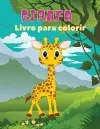 Girafa Livro para colorir cover