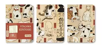 Notebooks Utagawa Kuniyoshi (Set of 3) - small cover