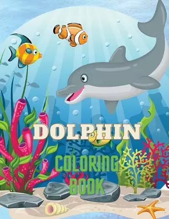 Dolphin Coloring Book cover