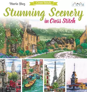 Stunning Scenery in Cross Stitch cover