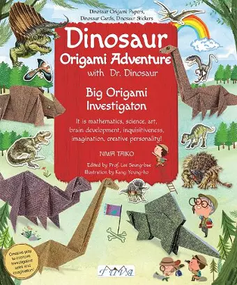 Dinosaur Origami Adventure with Dr. Dinosaur cover