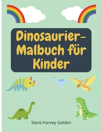 Dinosaurier-Malbuch für Kinder cover