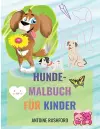 Hunde-Malbuch für Kinder cover