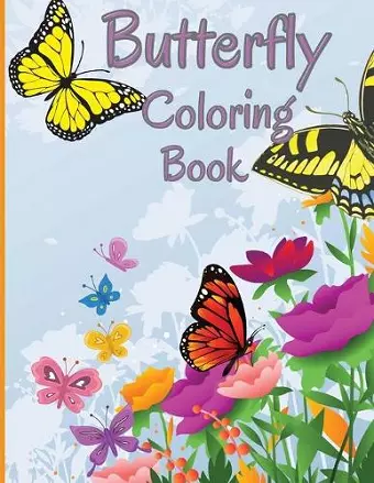 Butterfly Coloring Book cover