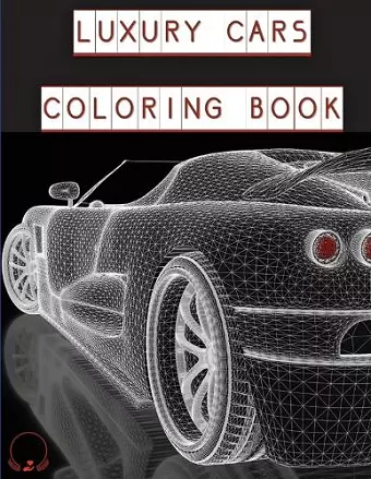 Luxury Cars Coloring Book cover