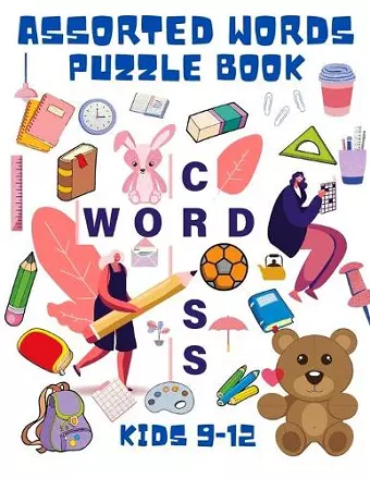 Assorted Words Puzzle Book Kids 9-12 cover