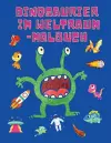 Dinosaurier im Weltraum-Malbuch cover