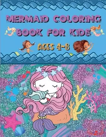 Mermaid Coloring Book cover