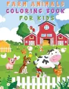 Farm Animals Coloring Book for Kids cover