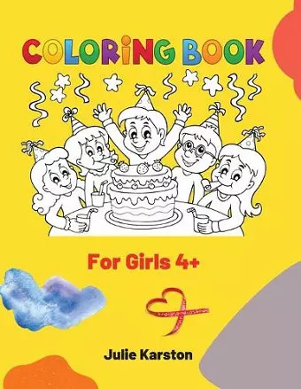 Coloring Book for Girls Ages 4-8 cover