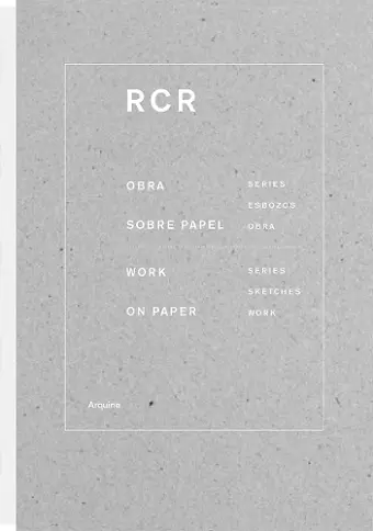 RCR: Works on Paper cover