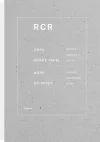 RCR: Works on Paper cover
