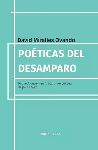 Poéticas del desamparo cover