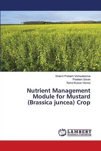 Nutrient Management Module for Mustard (Brassica juncea) Crop cover