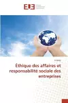 Éthique des affaires et responsabilité sociale des entreprises cover