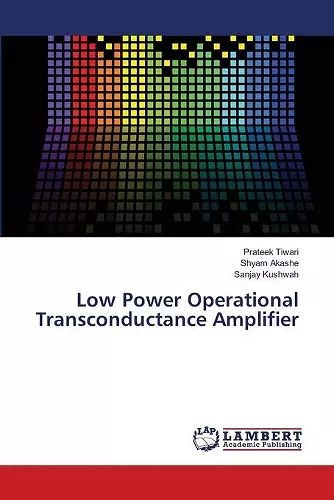 Low Power Operational Transconductance Amplifier cover