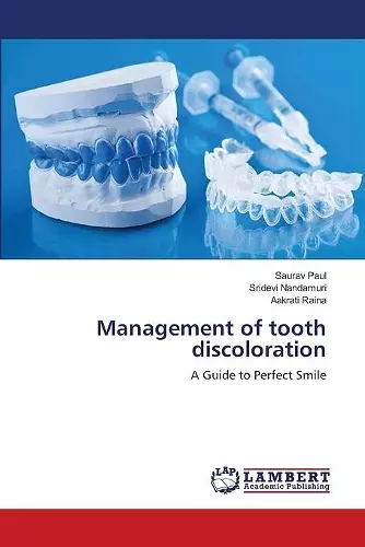 Management of tooth discoloration cover