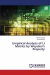 Empirical Analysis of Li Metrics by Weyuker's Property cover