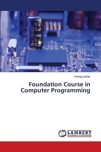 Foundation Course in Computer Programming cover