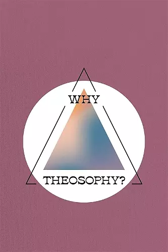 Why Theosophy? cover