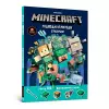 MINECRAFT. Aquatic Adventure Sticker Book. Ukrainian edition cover