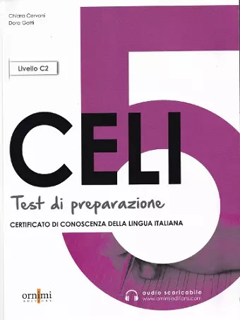 Celi 5 - Test di preparazione + online audio. C2 cover