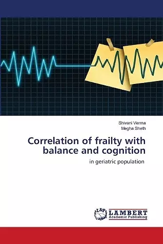 Correlation of frailty with balance and cognition cover