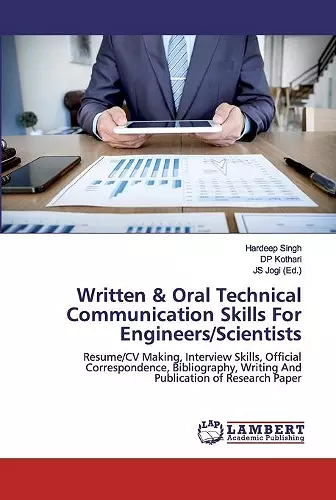 Written & Oral Technical Communication Skills For Engineers/Scientists cover